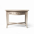 Console table with three drawers in light oak finish 90 x 40 x 75cm